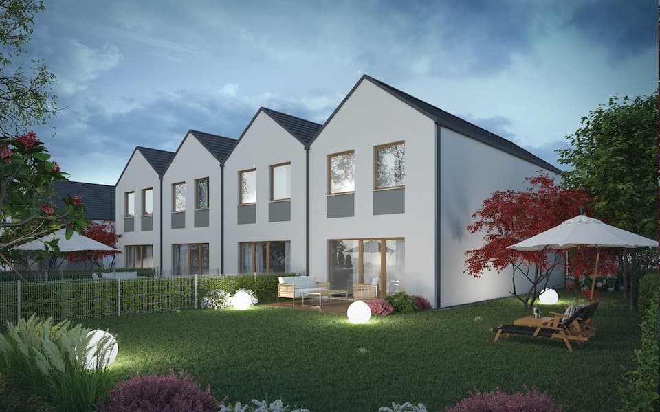 Nowe domy pod Wrocławiem Nowe karwiany - etap XI-XII